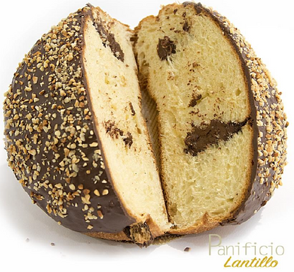 PANETTONE CON CREMA GIANDUIA