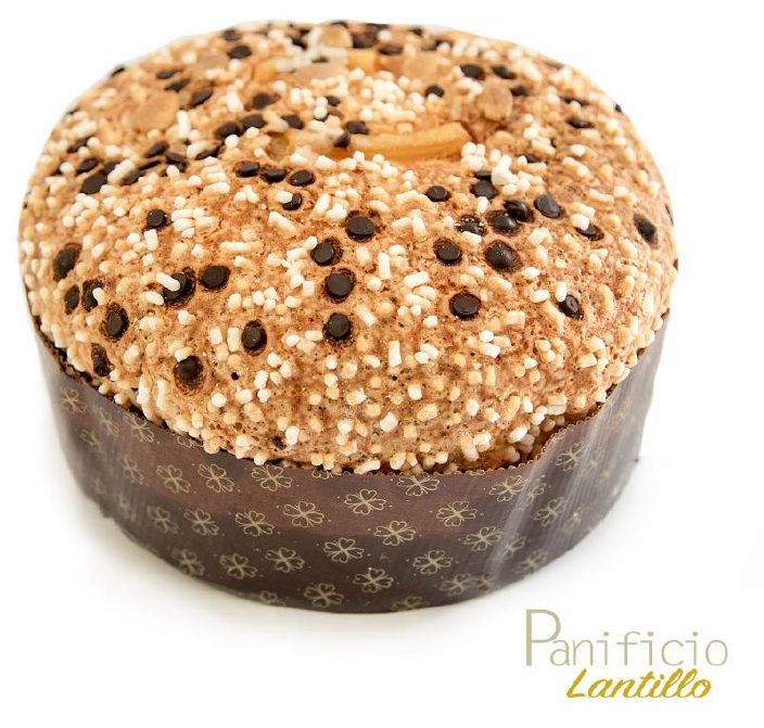 PANETTONE MANDORLATO ALL’ARANCIA E CIOCCOLATO
