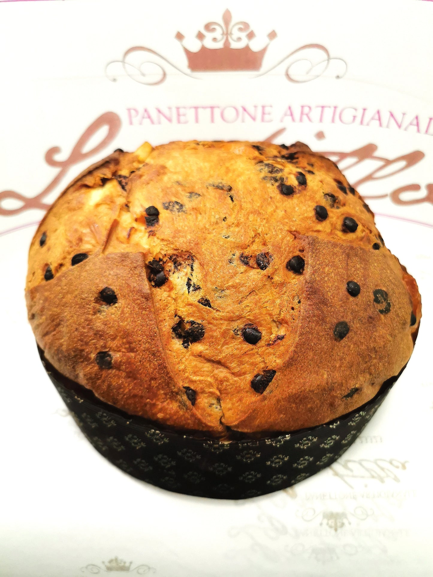 PANETTONE ALL’ARANCIA E CIOCCOLATO